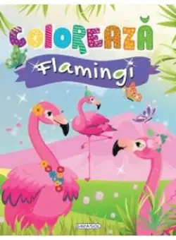 Coloreaza: Flamingi