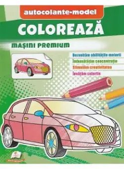 Coloreaza masini premium. Autocolante model