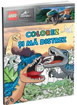 Colorez și mă distrez în Jurassic World! - Paperback - Gama