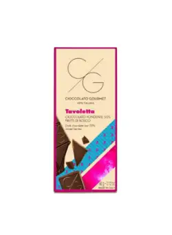 Comprimat de ciocolata neagra 55% cu menta si lime | T'A Milano