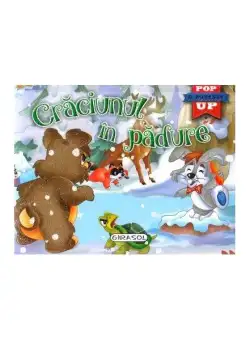 Crăciunul în pădure - Pop-up - Board book - *** - Girasol