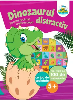 Dinozaurul distractiv- Sarcini jucause pentru copii