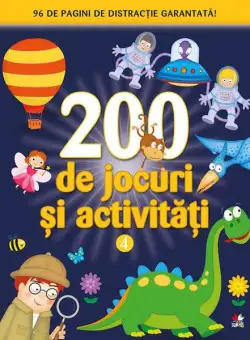 Disney. 200 de jocuri și activități. Vol.4 - Paperback brosat - Disney - Litera mică