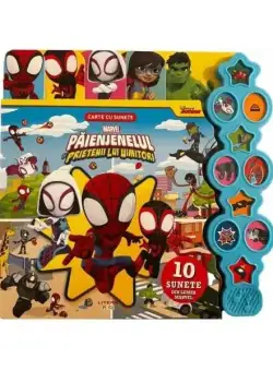 Disney. Marvel. Păienjenelul și prietenii lui uimitori. Carte cu sunete - Board book - Litera mică