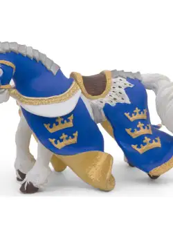 Figurina - Calul Regelui Arthur - Albastru | Papo