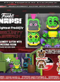 Figurina cu accesorii - Five Nights at Freddy's - Montgomery Gator with Dressing Room | Funko
