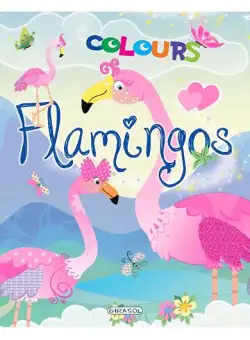Flamingos colours (Bleu) - Paperback - *** - Girasol