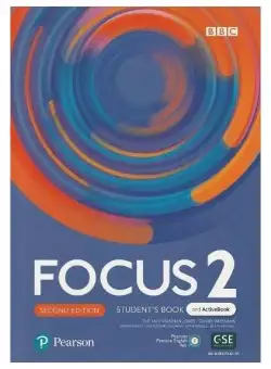 Focus 2 Student's Book and ActiveBook, 2nd edition (B1) - Paperback brosat - Pearson