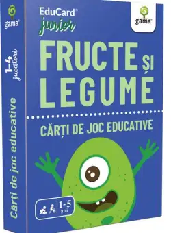 Fructe şi legume. EduCard Junior - Board book - *** - Gama