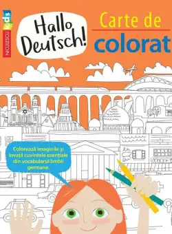 Hallo Deutsch! Carte de colorat - Paperback - Emilie Martin, Sam Hutchinson - Niculescu
