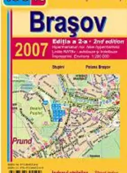 Harta pliata a municipiului Brasov | 
