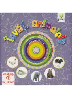 Invat animalele (Contine CD cu jocuri)