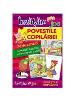 Învățăm prin joc Poveștile copilăriei. Cărți de joc educative (+6 ani) - Board book - *** - Aramis