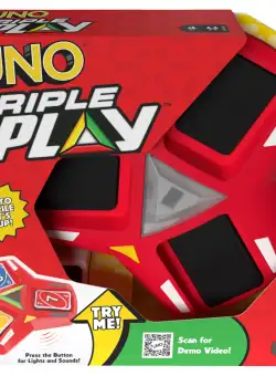Joc de carti Uno - Triple Play | Mattel