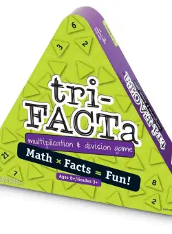Joc de matematica tri-FACTa - Inmultiri si impartiri | Learning Resources