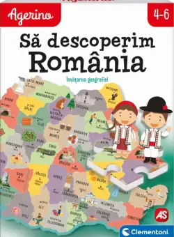 Joc educativ - Algerino sa descoperim Romania | Clementoni
