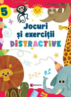 Jocuri și exerciții distractive (Vol. 5) - Paperback brosat - Kreativ