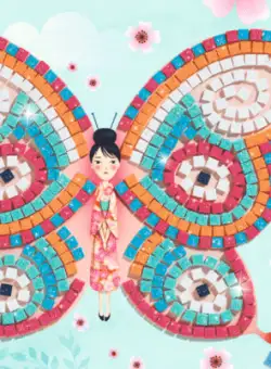 Kit creatie - Butterflies Mosaics | Djeco