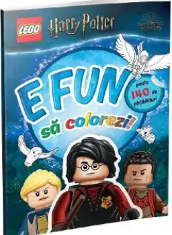 Lego Harry Potter: E fun sa colorezi! Carte de colorat cu abtibilduri