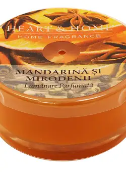 Lumanare parfumata - Mandarina si mirodenii | Heart and Home