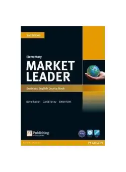 Market Leader 3rd Edition A2 Elementary Business English Course Book with DVD-ROM - Paperback brosat - David Cotton, David Falvey, Simon Kent - Pearson