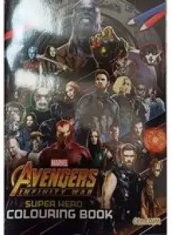 Marvel Avengers Infinity War: Super Hero Colouring Book