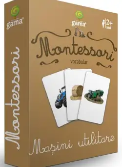Mașini utilitare. Cărţi de joc Montessori - Board book - *** - Gama