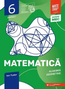 Matematică. Algebră, geometrie. Caiet de lucru. Clasa a VI-a. Inițiere. Partea I - Paperback brosat - Ion Tudor - Paralela 45 educațional