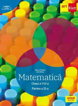 Matematică. Clasa a VII-a. Partea a 2-a - Traseul albastru. Clubul Matematicienilor - Paperback brosat - Marius Perianu, Ioan Balica - Art Klett