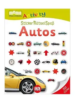 Memo Activity. Autos: StickerRätselSpaß - Paperback brosat - *** - DK Publishing (Dorling Kindersley)