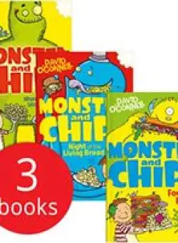 Monster and Chips X 3 Shrinkwrap Set