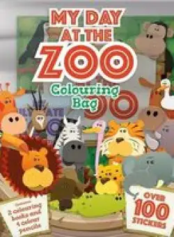 My Day At The Zoo Colouring Bag