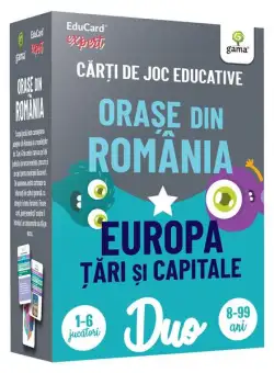 Orașe din România • Europa: Țări și capitale - Paperback - Gama