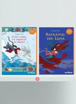Pachet Bătrânul din Lună si Când marea s-a prefăcut în argint (Grace Lin) - Grace Lin - Arthur