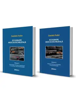 Pachet Ecografie musculoscheletală - Daniela Fodor - Vol. I + Vol. II