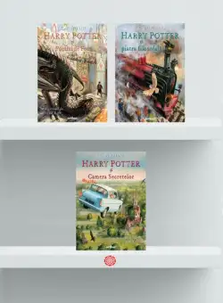 Pachet Harry Potter | Ediție ilustrată (Incomplet) - Hardcover - J.K. Rowling - Arthur