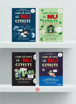 Pachet seria "Cum să faci să NU citești" (Vol.2,3,4,5) - Paperback brosat - Tommy Greenwald - Arthur