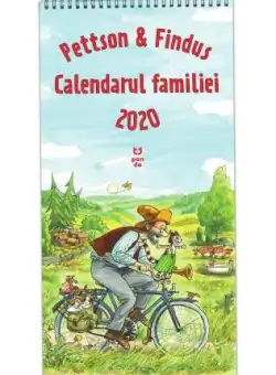 Pettson și Findus. Calendarul familie 2020 - Paperback brosat - Sven Nordqvist - Pandora M