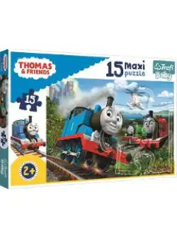 Puzzle 15 maxi. Thomas: Locomotive in viteza