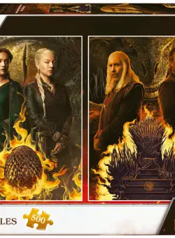 Puzzle 2x500 piese - Game of Thrones - House Of The Dragon | Educa
