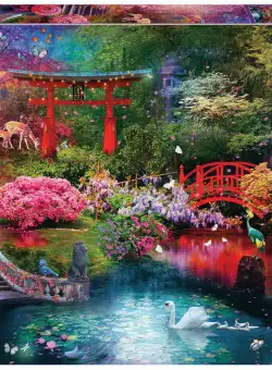 Puzzle 3000 piese - Japanese Garden | Educa