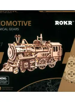 Puzzle 349 piese - Locomotive | Robotime