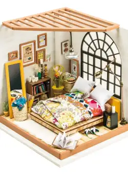 Puzzle 3D - Casuta DIY - Dormitorul lui Alice | Robotime