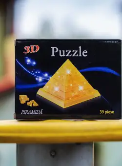 Puzzle 3D Piramida - 39 piese