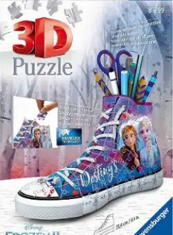 Puzzle 3D. Suport pixuri sneaker Frozen