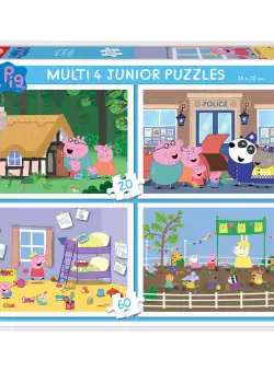 Puzzle 4in1 - Baby Peppa Pig | Educa