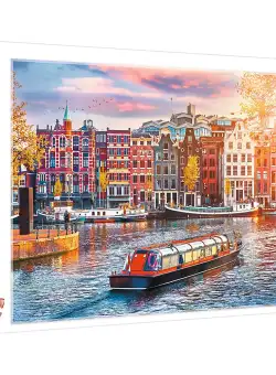 Puzzle 500 piese - Amsterdam - Netherlands | Trefl