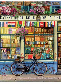 Puzzle 5000 piese - Greatest Bookshop in the World | Educa