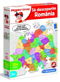 Puzzle educativ - Agerino: Sa descoperim Romania | Agerino