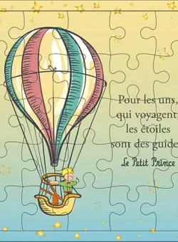 Puzzle - Le Petit Prince - Montgolfiere | Kiub